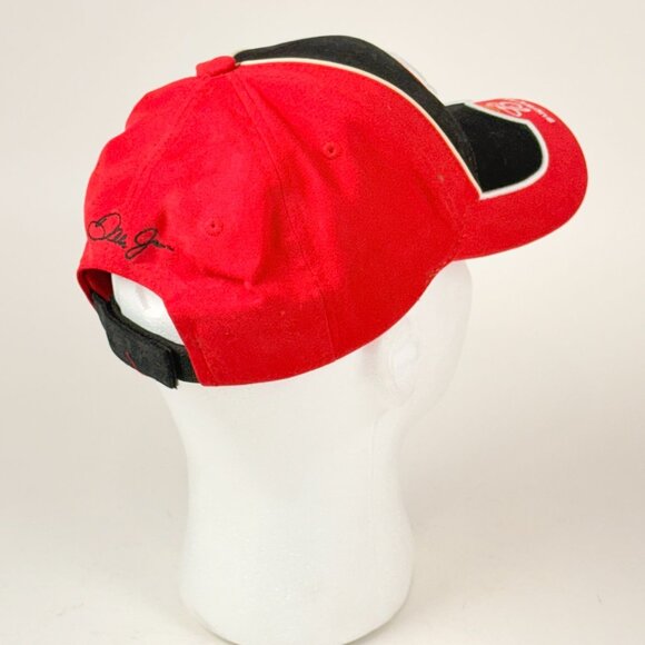Dale Earnhardt Jr. 8 Winner’s Circle Budweiser Hat Red Black Adjustable - Picture 3 of 7